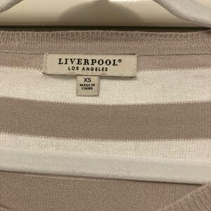 Liverpool raglan sleeve lightweight sweater.